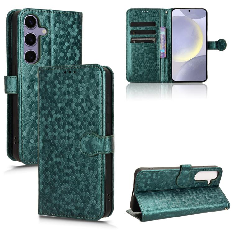 Honeycomb Dot Texture Leather Phone Case