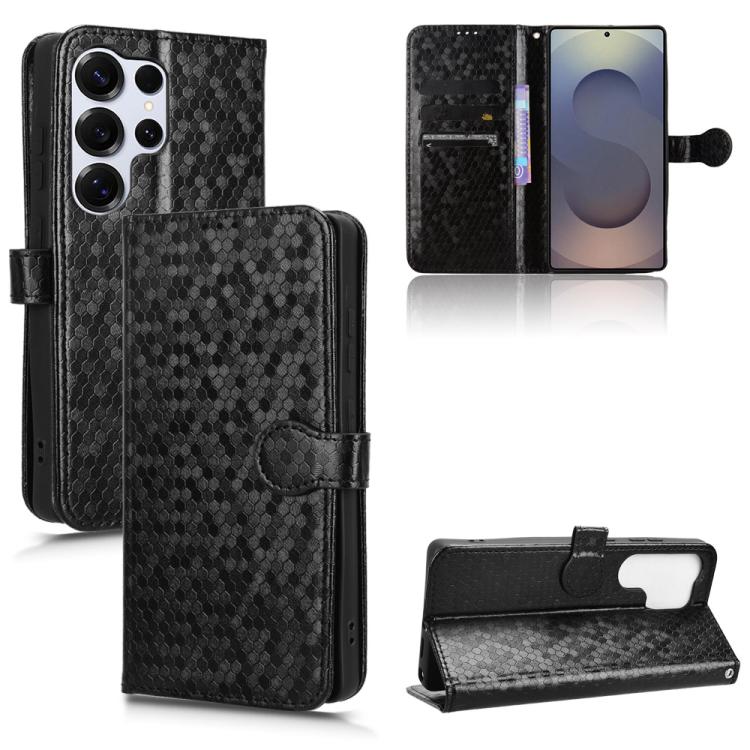 Honeycomb Dot Texture Leather Phone Case