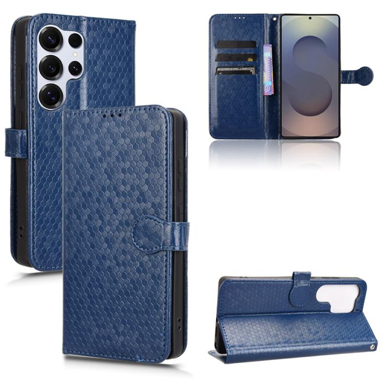 Honeycomb Dot Texture Leather Phone Case