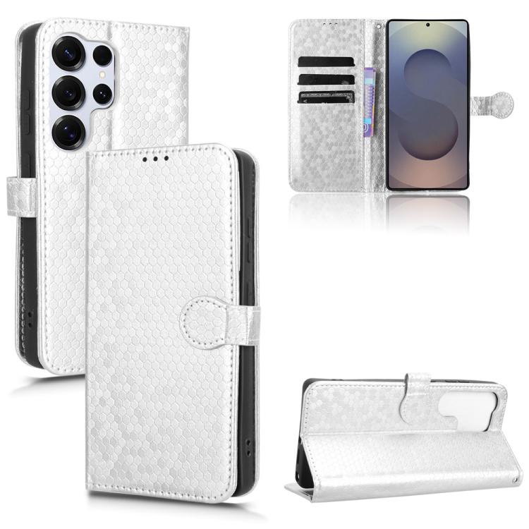 Honeycomb Dot Texture Leather Phone Case