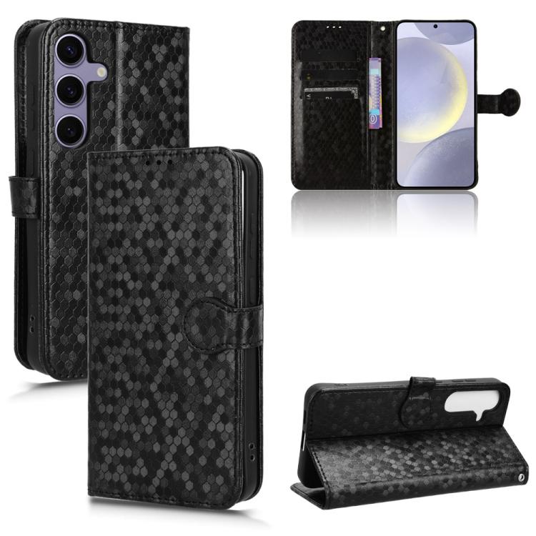 Honeycomb Dot Texture Leather Phone Case