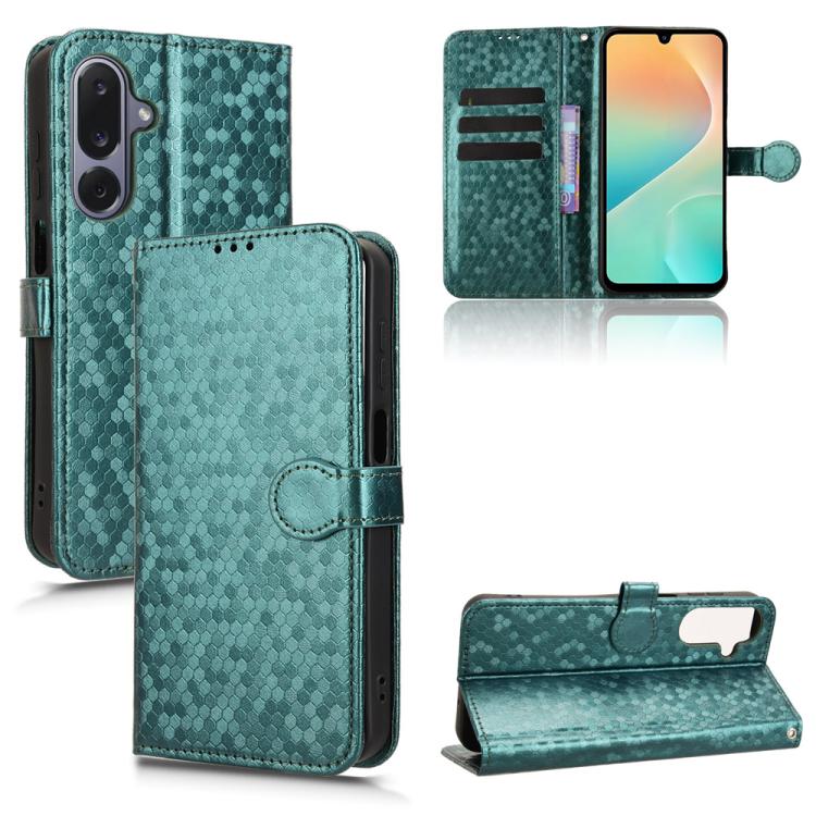 Honeycomb Dot Texture Leather Phone Case