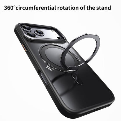Frosted 360 Degree MagSafe Magnetic Holder Phone Case