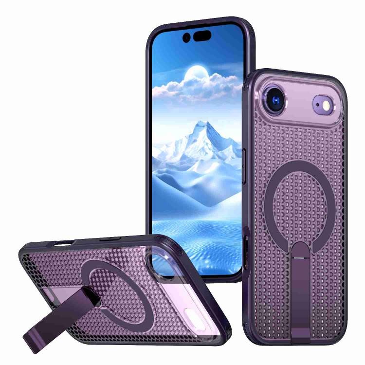 Honeycomb Cooling MagSafe Holder Phone Case