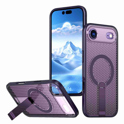 Honeycomb Cooling MagSafe Holder Phone Case