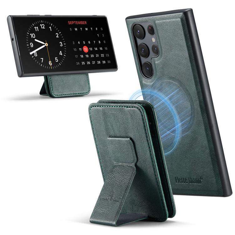 Fierre Shann FS028 MagSafe RFID Card Holder Back Phone Case