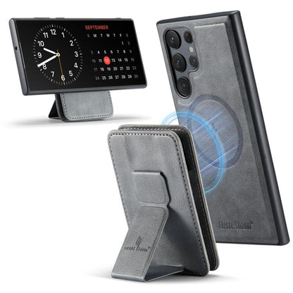 Fierre Shann FS028 MagSafe RFID Card Holder Back Phone Case