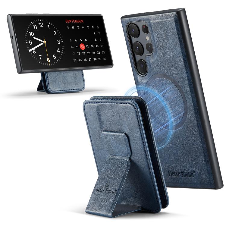 Fierre Shann FS028 MagSafe RFID Card Holder Back Phone Case