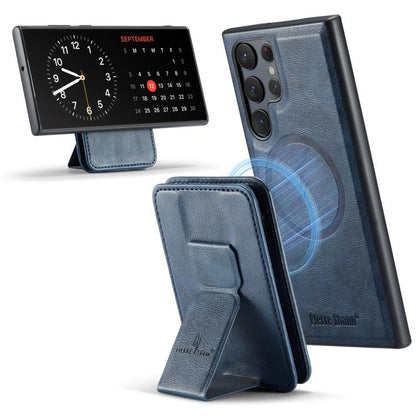 Fierre Shann FS028 MagSafe RFID Card Holder Back Phone Case