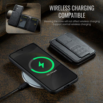 Fierre Shann FS028 MagSafe RFID Card Holder Back Phone Case