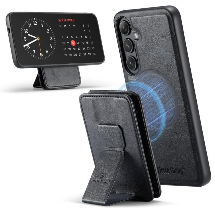 Fierre Shann FS028 MagSafe RFID Card Holder Back Phone Case