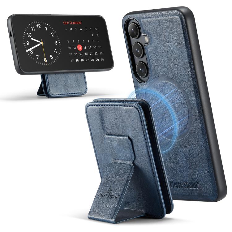 Fierre Shann FS028 MagSafe RFID Card Holder Back Phone Case