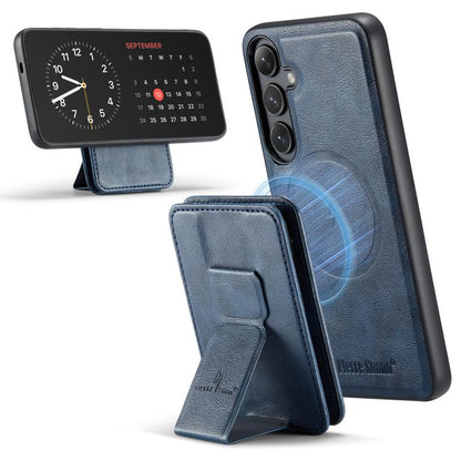 Fierre Shann FS028 MagSafe RFID Card Holder Back Phone Case