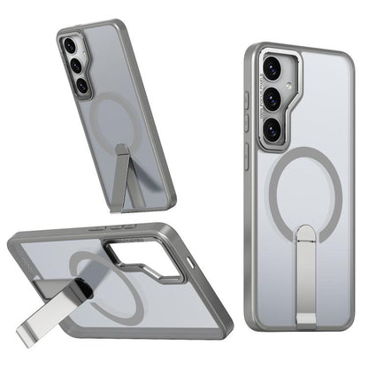 Star Shine Series TPU + PC MagSafe Phone Case with Fold Holder
