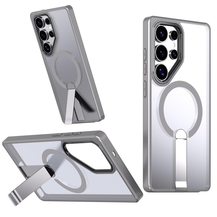 Star Shine Series TPU + PC MagSafe Phone Case with Fold Holder