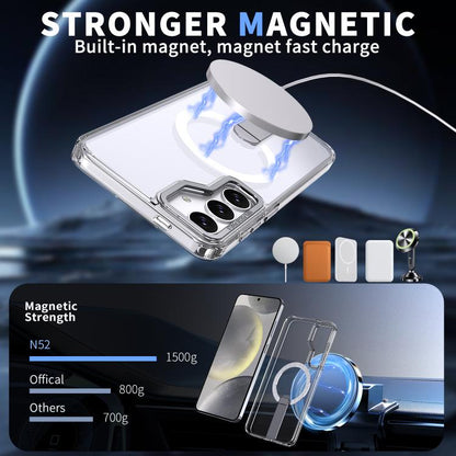 Star Shine Series TPU + PC MagSafe Phone Case with Fold Holder