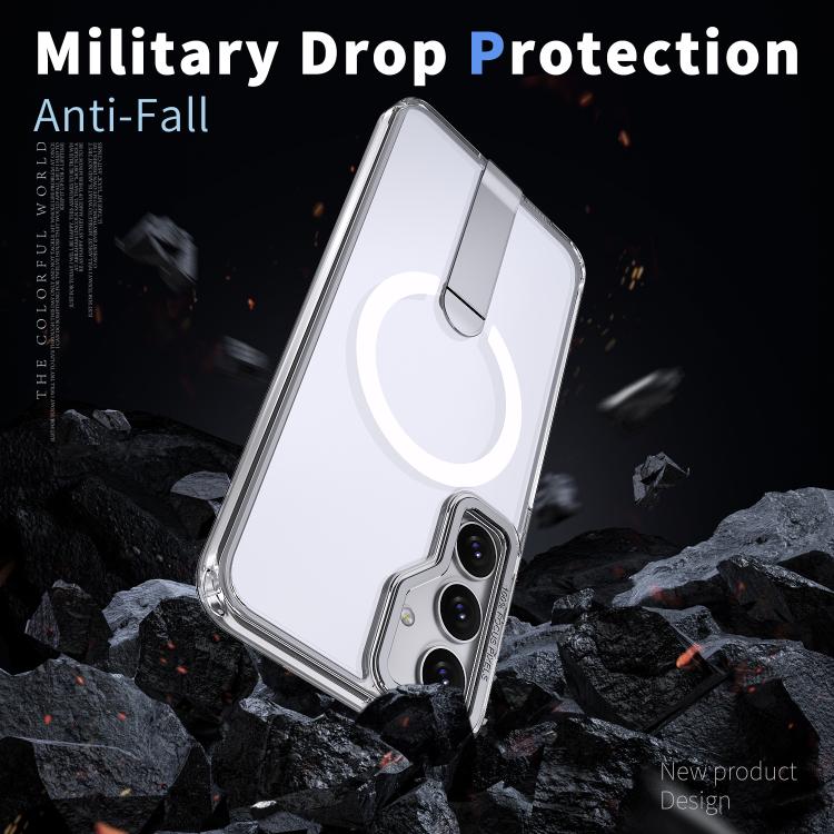 Star Shine Series TPU + PC MagSafe Phone Case with Fold Holder