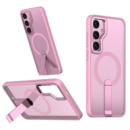 Star Shine Series TPU + PC MagSafe Phone Case with Fold Holder