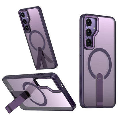 Star Shine Series TPU + PC MagSafe Phone Case with Fold Holder