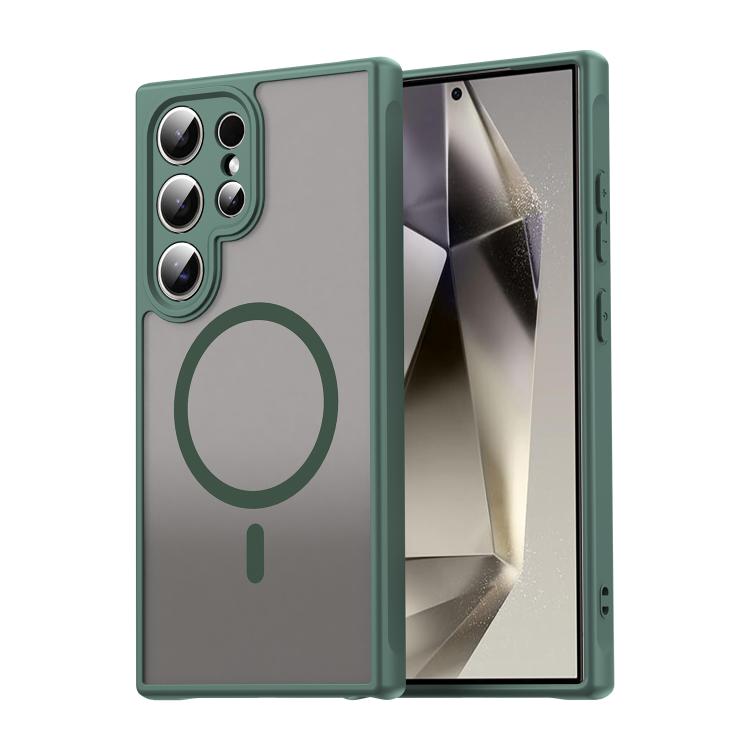 Fan Dun Series TPU Hybrid PC Frosted Magsafe Phone Case