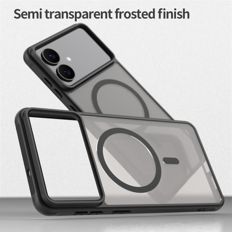 Fan Dun Series TPU Hybrid PC Frosted Magsafe Phone Case