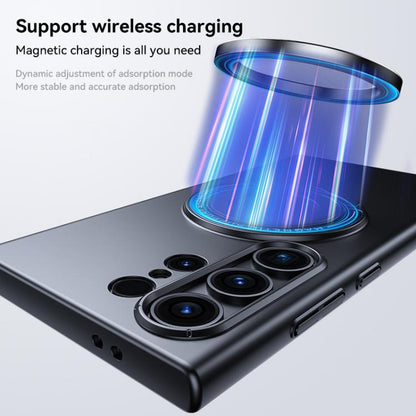 Frosted MagSafe Magnetic Ring Holder PC Phone Case