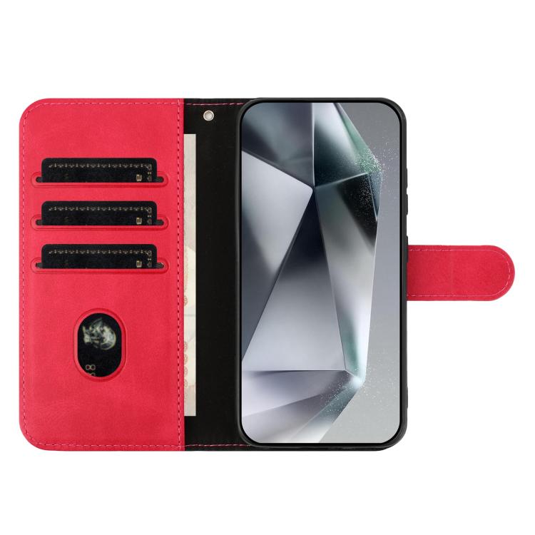 Dual-Folded S-shape Leather Phone Case