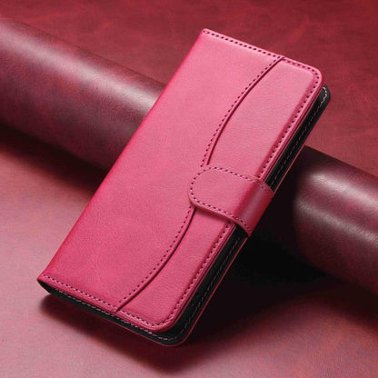 Dual-Folded S-shape Leather Phone Case