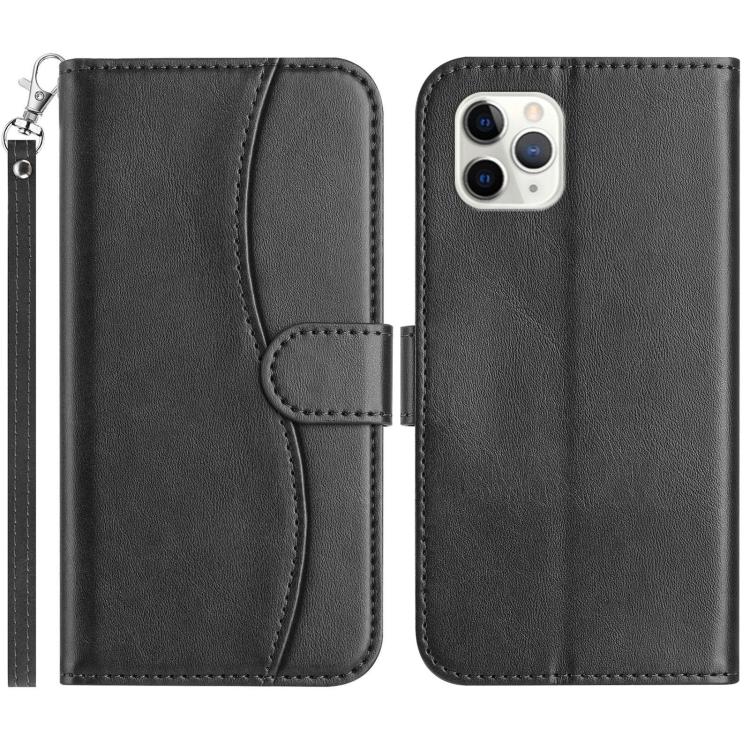 Dual-Folded S-shape Leather Phone Case