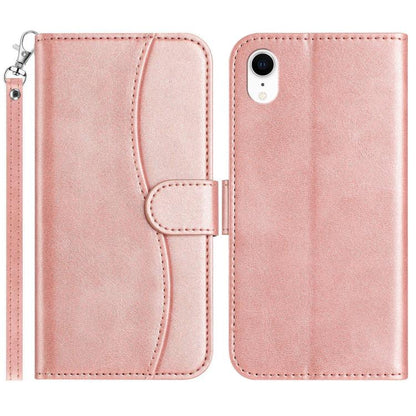 Dual-Folded S-shape Leather Phone Case