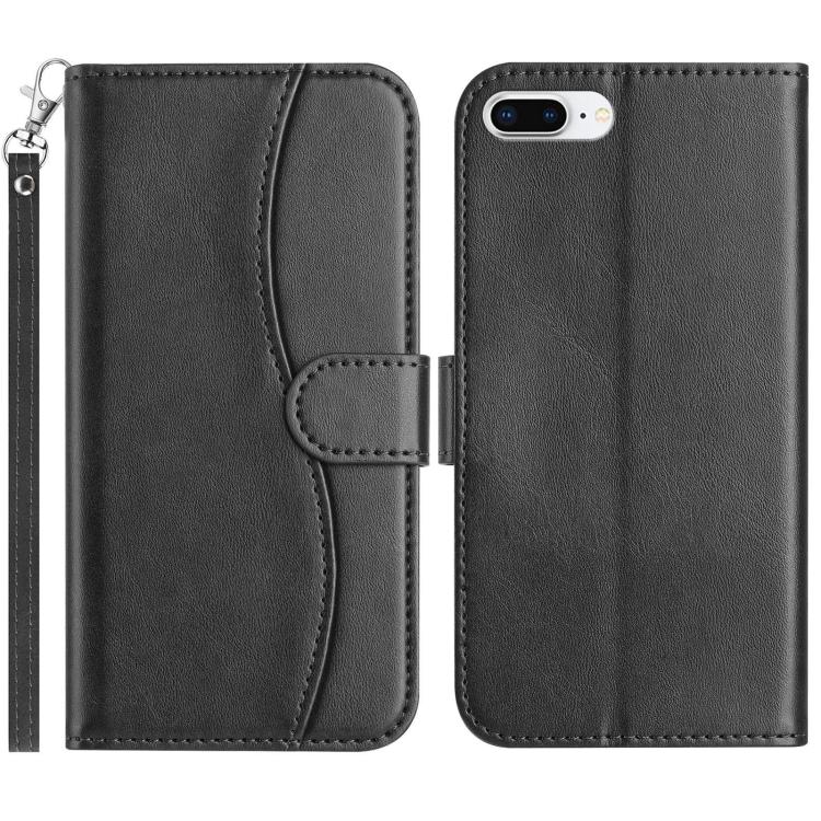 Dual-Folded S-shape Leather Phone Case
