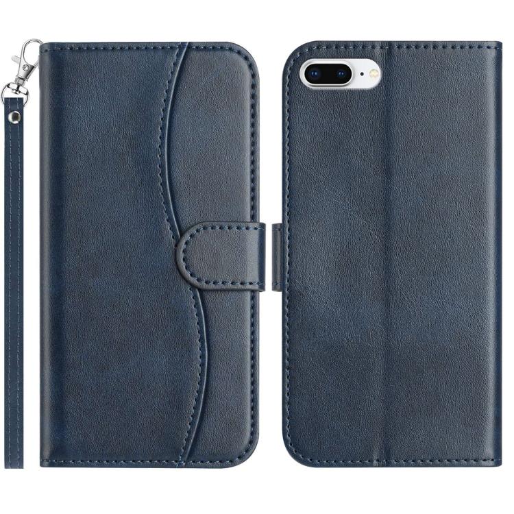 Dual-Folded S-shape Leather Phone Case