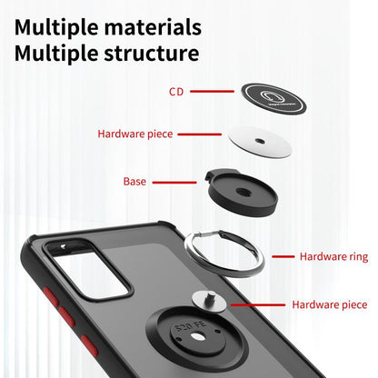 Q Shadow 1 Series TPU + PC Phone Case with Ring