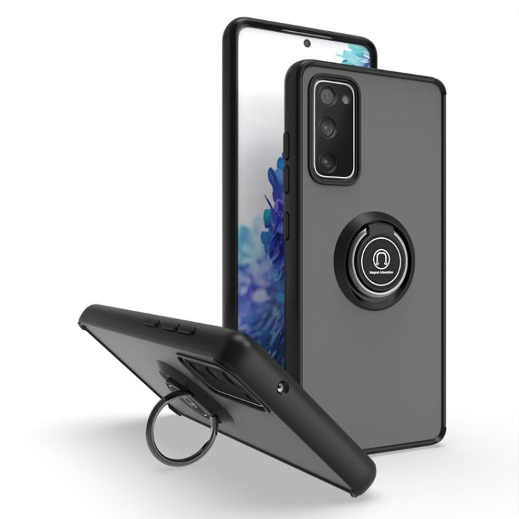Q Shadow 1 Series TPU + PC Phone Case with Ring