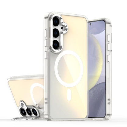 Plating Gradient Discolor MagSafe Phone Case with Holder