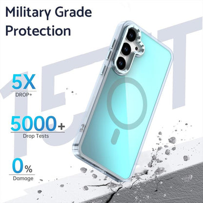 Plating Gradient Discolor MagSafe Phone Case with Holder