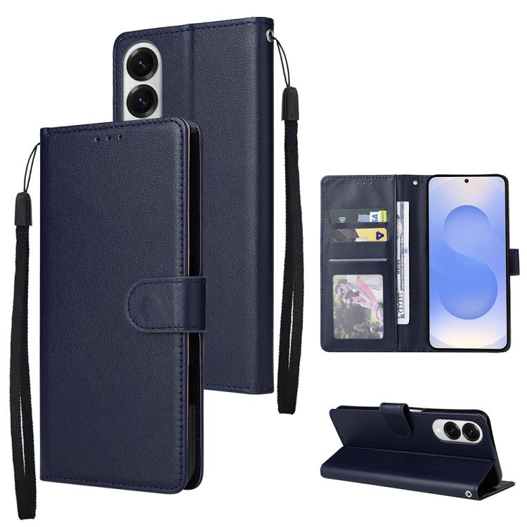 3-Card Slots Multifunctional Leather Phone Case