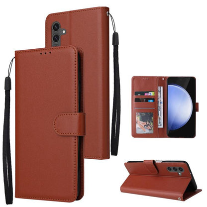 3-Card Slots Multifunctional Leather Phone Case