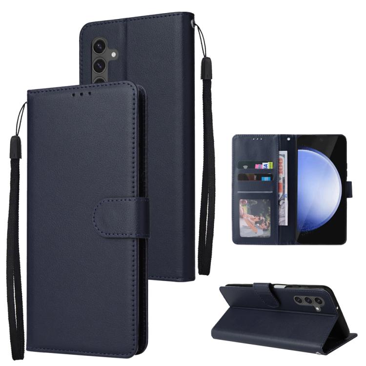 3-Card Slots Multifunctional Leather Phone Case