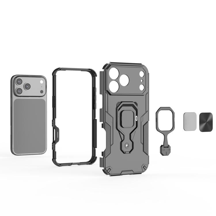 Metal Kickstand TPU Hybrid PC Phone Case
