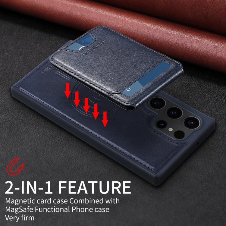 BETOPNICE Vertical Flip Detachable MagSafe Wallet Phone Case