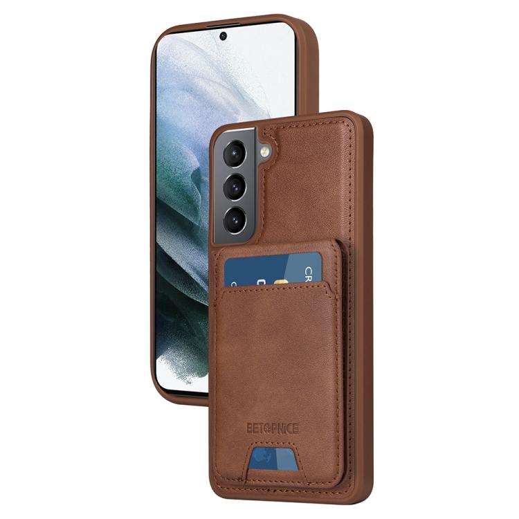 BETOPNICE Vertical Flip Detachable MagSafe Wallet Phone Case