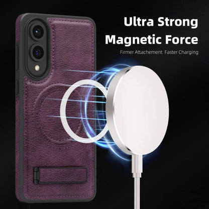 Multi-function Holder MagSafe PU Phone Case
