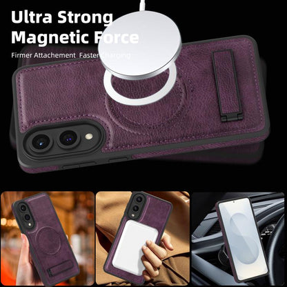 Multi-function Holder MagSafe PU Phone Case