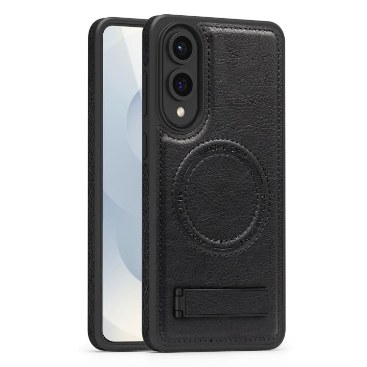 Multi-function Holder MagSafe PU Phone Case