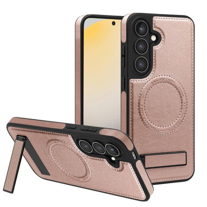 Multi-function Holder MagSafe PU Phone Case