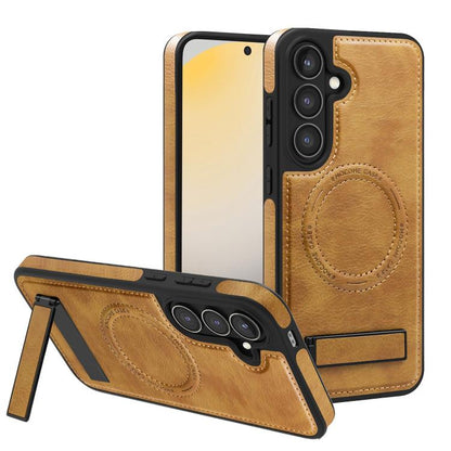 Multi-function Holder MagSafe PU Phone Case