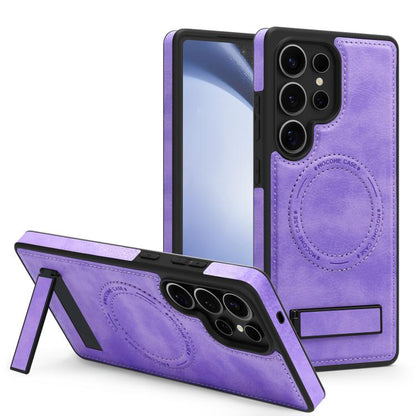 Multi-function Holder MagSafe PU Phone Case