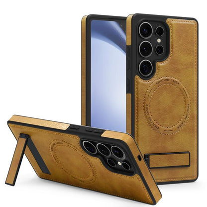 Multi-function Holder MagSafe PU Phone Case