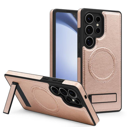 Multi-function Holder MagSafe PU Phone Case